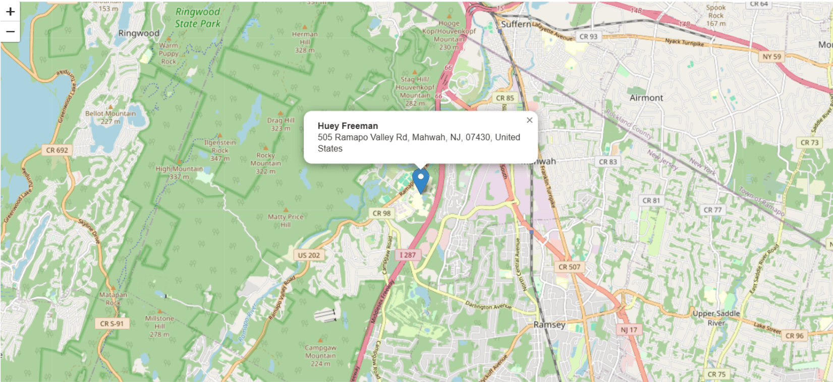 Contact Location Web App thumbnail